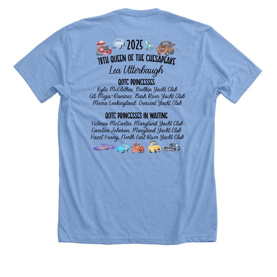 2026 Queen of the Chesapeake Unisex Short Sleeve Tee