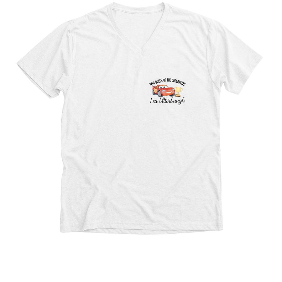 2026 Queen of the Chesapeake V-Neck Short Sleeve Shirt